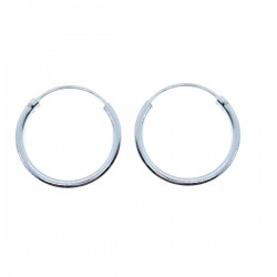 ARGOLLAS PLATA TUBO 2MM...