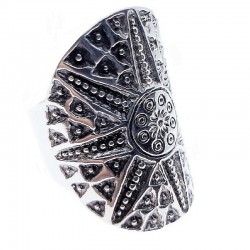 ANILLO PLATA ANCHO REDONDO...