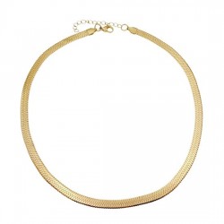 GARGANTILLA ACERO BAÑADADA...