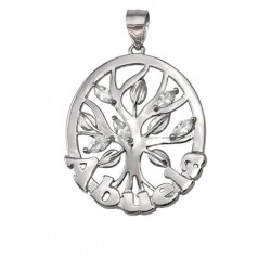 COLGANTE PLATA DE LEY ÁRBOL...