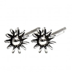 PENDIENTES PLATA LEY FLOR...