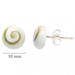 PENDIENTES PLATA DE LEY OJO...