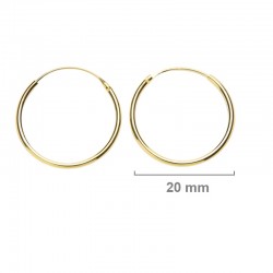 ARGOLLAS AROS PLATA DE LEY...