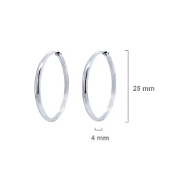 ARGOLLAS AROS PLATA DE LEY...