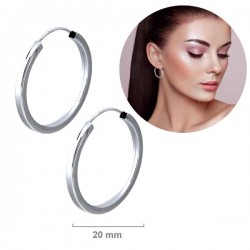 ARGOLLAS AROS PLATA DE LEY...