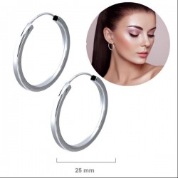 ARGOLLAS AROS PLATA DE LEY...