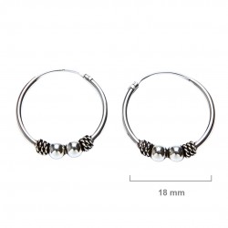 ARGOLLAS AROS PLATA DE LEY...