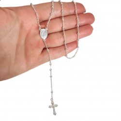 COLLAR PLATA DE LEY ROSARIO...