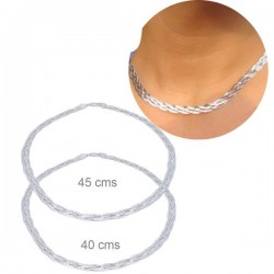 GARGANTILLA COLLAR PLATA DE...