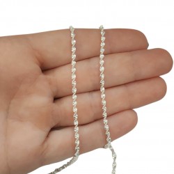 CADENA PLATA DE LEY 50 CMS...