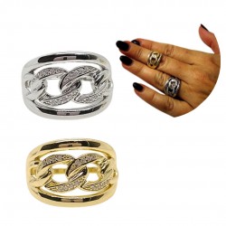 ANILLO PLATA DE LEY DOS...