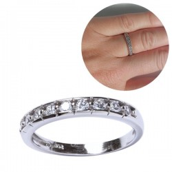 ANILLO PLATA DE LEY TIPO...