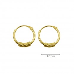ARGOLLAS AROS PLATA DE LEY...