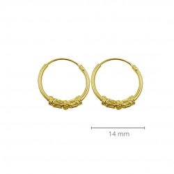 ARGOLLAS AROS PLATA DE LEY...