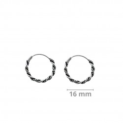 ARGOLLAS AROS PLATA DE LEY...