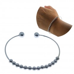 PULSERA PLATA DE LEY RÍGIDA...