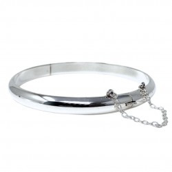 PULSERA PLATA DE LEY MEDIA...