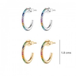 ARGOLLAS AROS PLATA DE LEY...