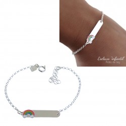 PULSERA PLATA DE LEY...