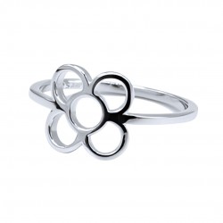 ANILLO PLATA DE LEY FLOR DE...
