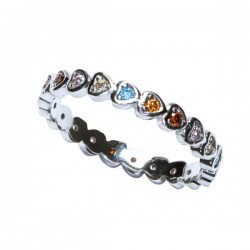 ANILLO PLATA DE LEY RODIADO...