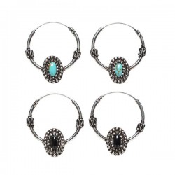 ARGOLLAS AROS PLATA DE LEY...