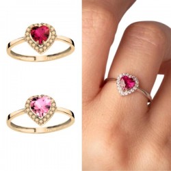 ANILLO PLATA DE LEY BAÑADO...