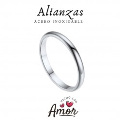 ANILLO ALIANZA ACERO...