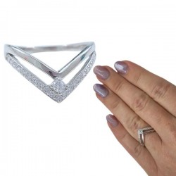 ANILLO PLATA DE LEY RODIADO...