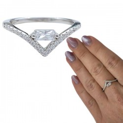 ANILLO PLATA DE LEY RODIADO...