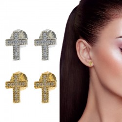 MINI PENDIENTES PLATA DE...