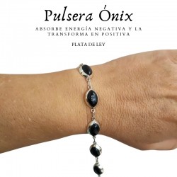 PULSERA PLATA DE LEY ÓNIX...