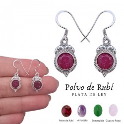 PENDIENTES PLATA DE LEY...