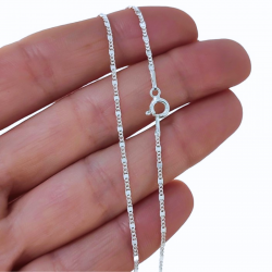 CADENA PLATA DE LEY 40 CMS...