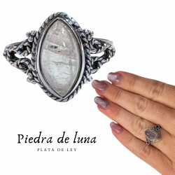 ANILLO PLATA DE LEY PIEDRA...
