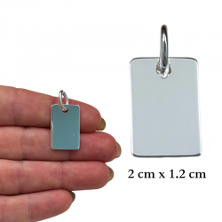 COLGANTE PLACA PARA GRABAR...