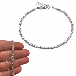PULSERA PLATA DE LEY BOLAS...