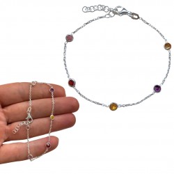 PULSERA PLATA DE LEY CADENA...