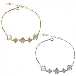 PULSERA PLATA DE LEY TRES...