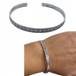 PULSERA PLATA DE LEY RÍGIDA...