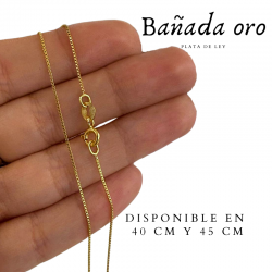 CADENA PLATA DE LEY TIPO...