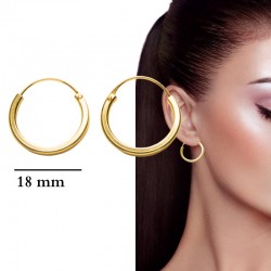 ARGOLLAS AROS PLATA DE LEY...