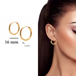 ARGOLLAS AROS PLATA DE LEY...