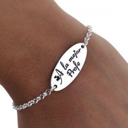 PULSERA PLATA DE LEY CADENA...