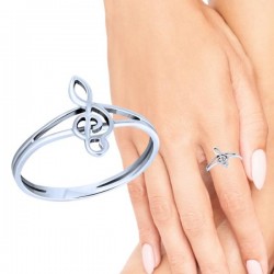 ANILLO PLATA DE LEY CLAVE...