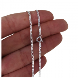 CADENA PLATA DE LEY 60 CMS...