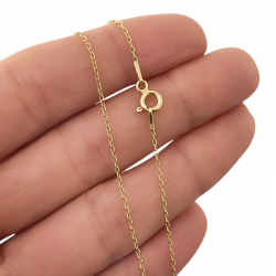 CADENA PLATA DE LEY 40 CMS...