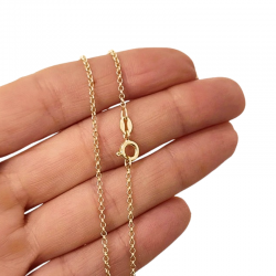 CADENA PLATA DE LEY 50 CMS...