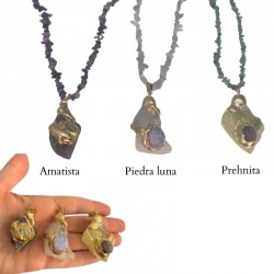 COLGANTES PIEDRAS NATURALES...