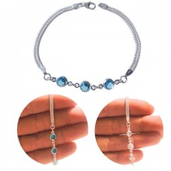 PULSERA PLATA DE LEY CADENA...